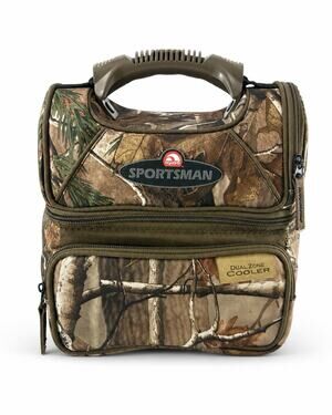 Igloo Sportsman Dual Zone Cooler Camo Realtree Insulated Lunch Bag Hunting